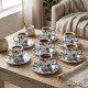 Coffee Cup and Saucer Set - 12 Pcs